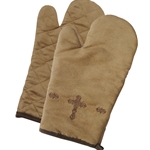 Cross Oven Mitt