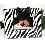 White Zebra Photo Frame