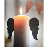 Rustic Iron Candle Wings