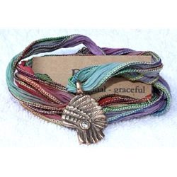 Multi Color Wrap Bracelet