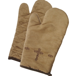 Cross Oven Mitt