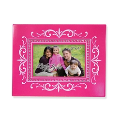 Pink and White Designer Frame