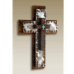 6"x9" Hammered Cross