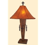 Cross Lamp Red