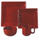 Red Savannah Dish Set