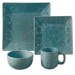 Turquoise Savannah Dish Set